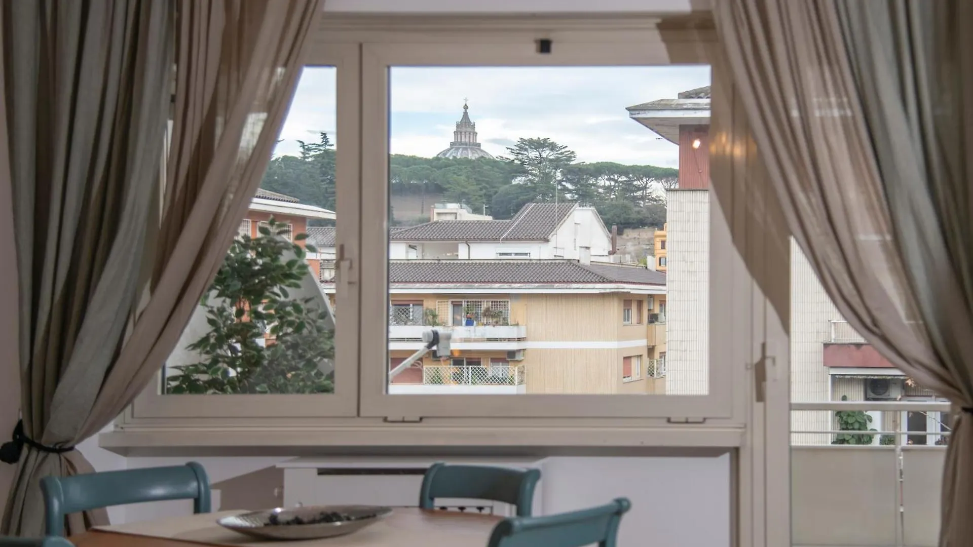 San Peter Terrace View Villa Rome Italy